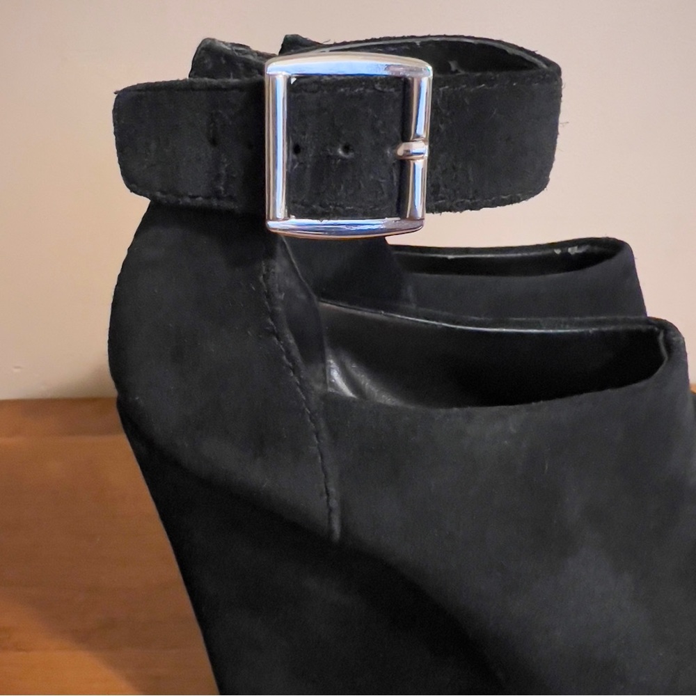 Bakers black wedges sandals - Picture 6 of 9